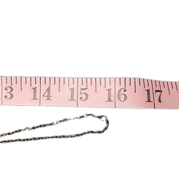 Vintage Antique Brass Tone Plastic Heart Owl Necklace - Picture 3 of 4